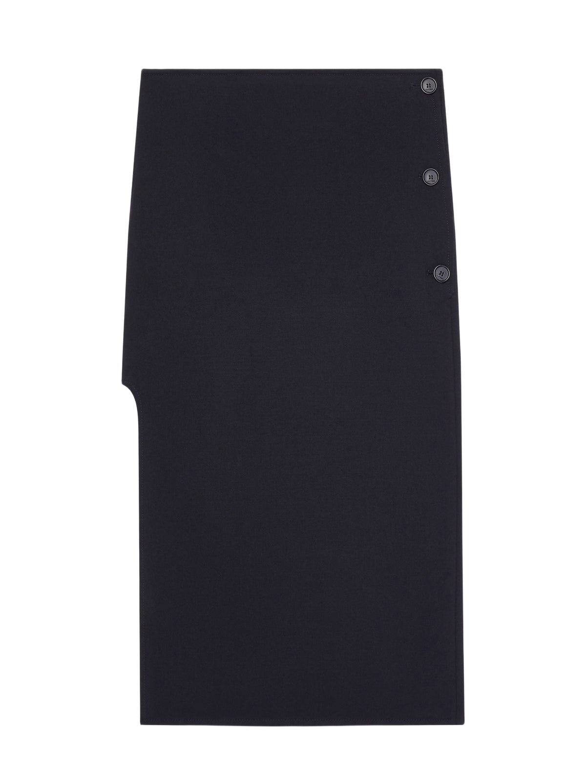 Jupe midi tailleur Oblique - Black