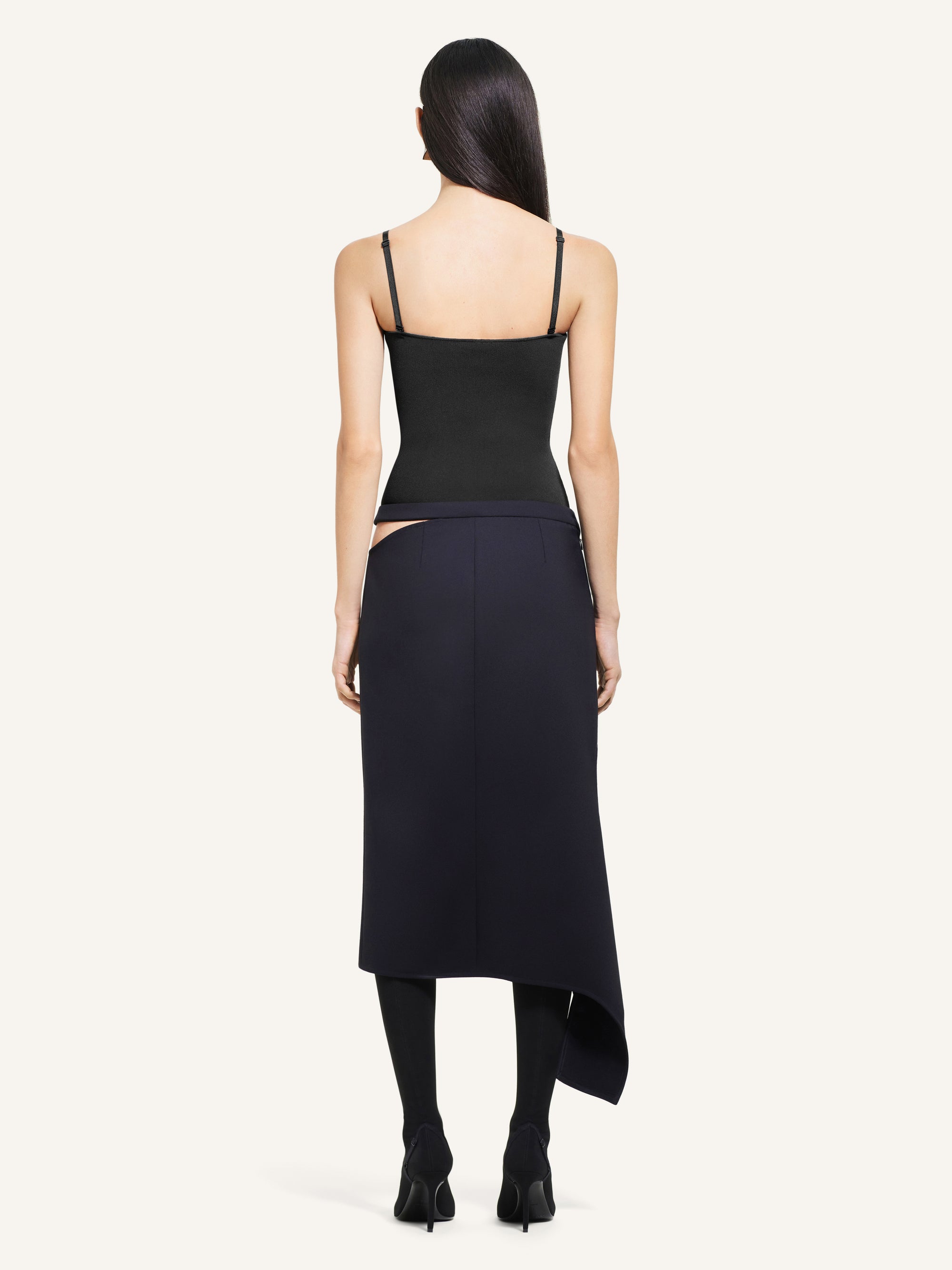 PREMIUM 2pcs NEW / JUPE MIDI SLASH