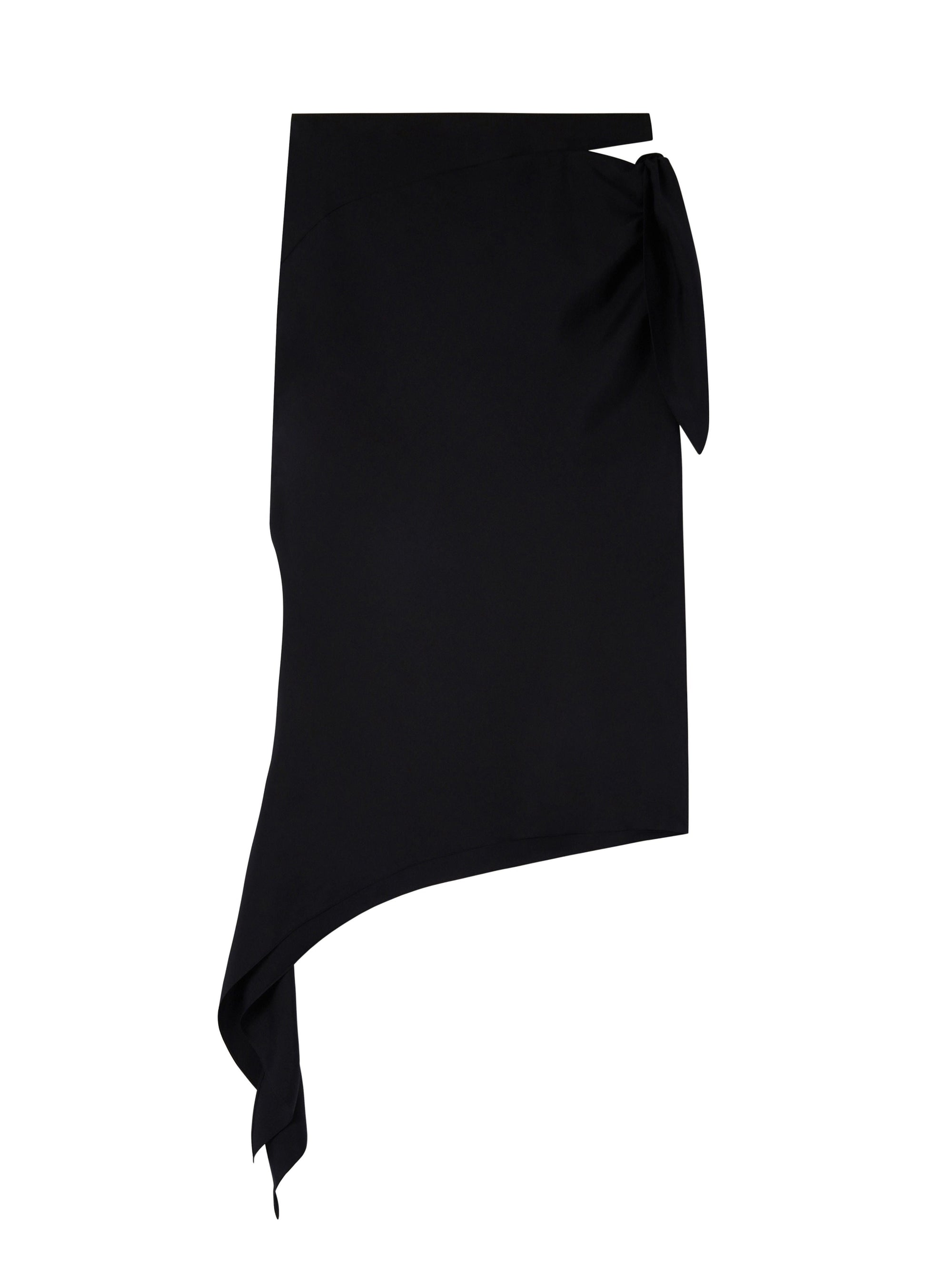 PREMIUM 16pcs NEW / JUPE NOUÉE SLASH - Black