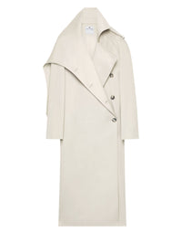 PRIX MARQUE : 390 / LONG TRENCH COAT OBLIQUE