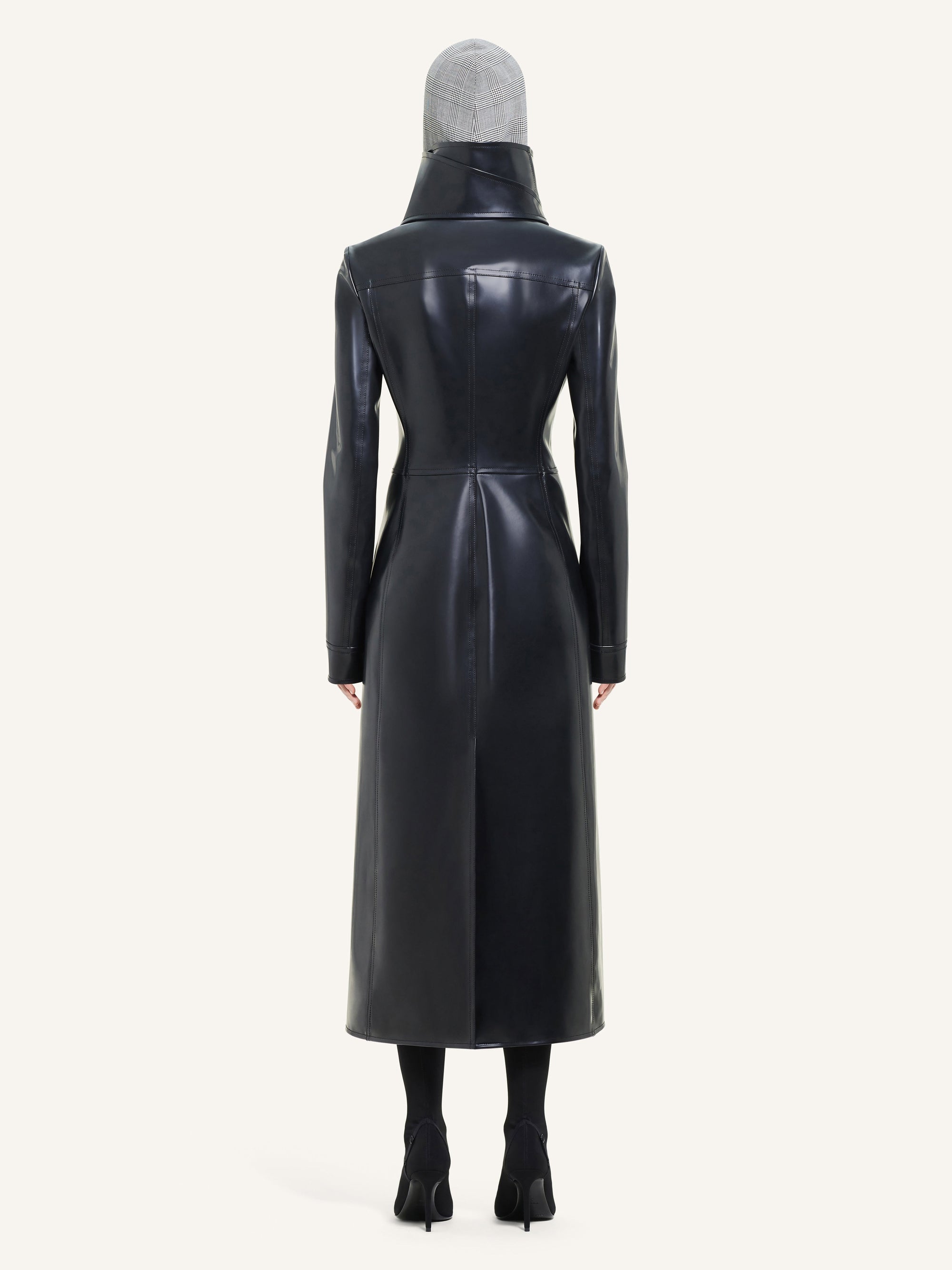 LONG TRENCH COAT EN LATEX