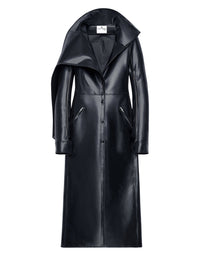PRIX MARQUE : 390 / LONG TRENCH COAT EN LATEX