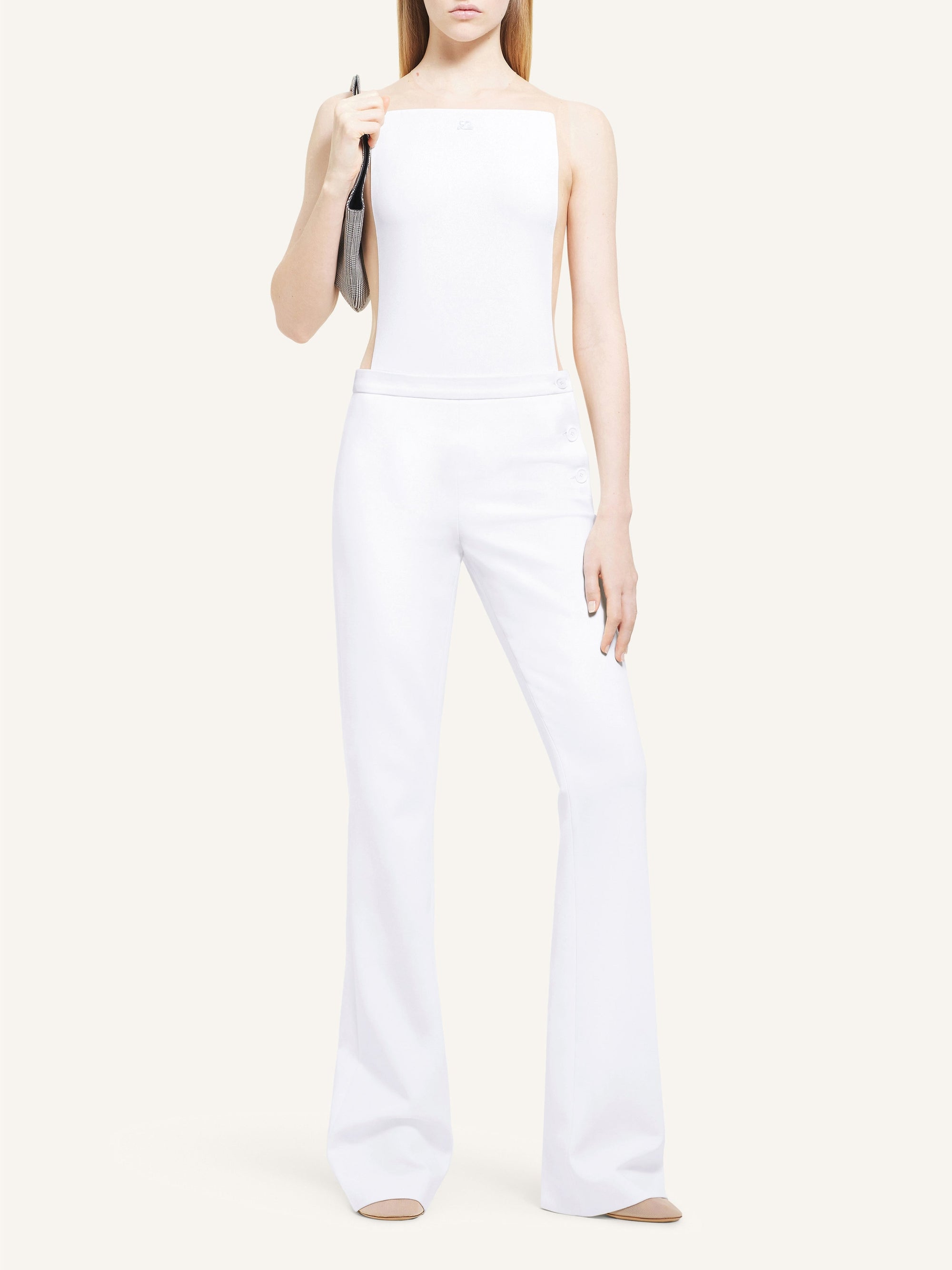 PREMIUM 35pcs NEW / PANTALON TAILLEUR OBLIQUE - Heritage white