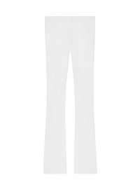 Oblique tailored trousers in wool  - Heritage White