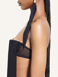 PREMIUM 5pcs NEW / ROBE LONGUE BUSTIER ILLUSION