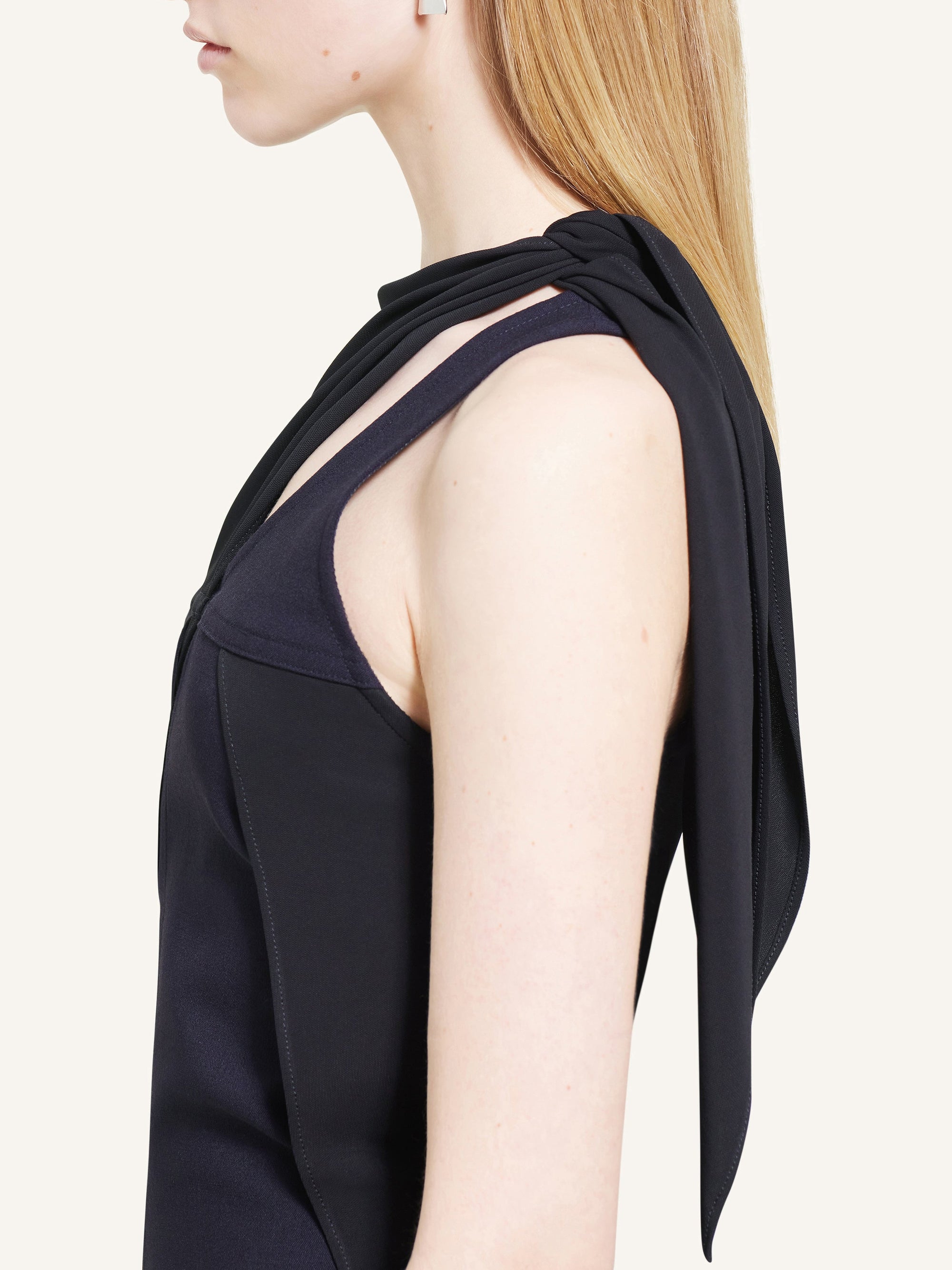PREMIUM 5pcs NEW / ROBE MIDI DRAPÉE