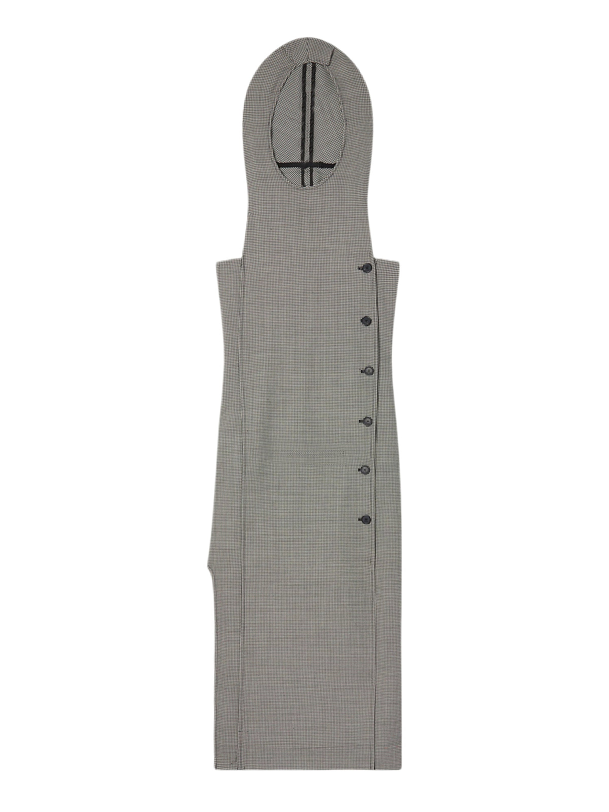 PRIX MARQUE : 250 / MINI ROBE PIED-DE-POULE OBLIQUE ESPACE