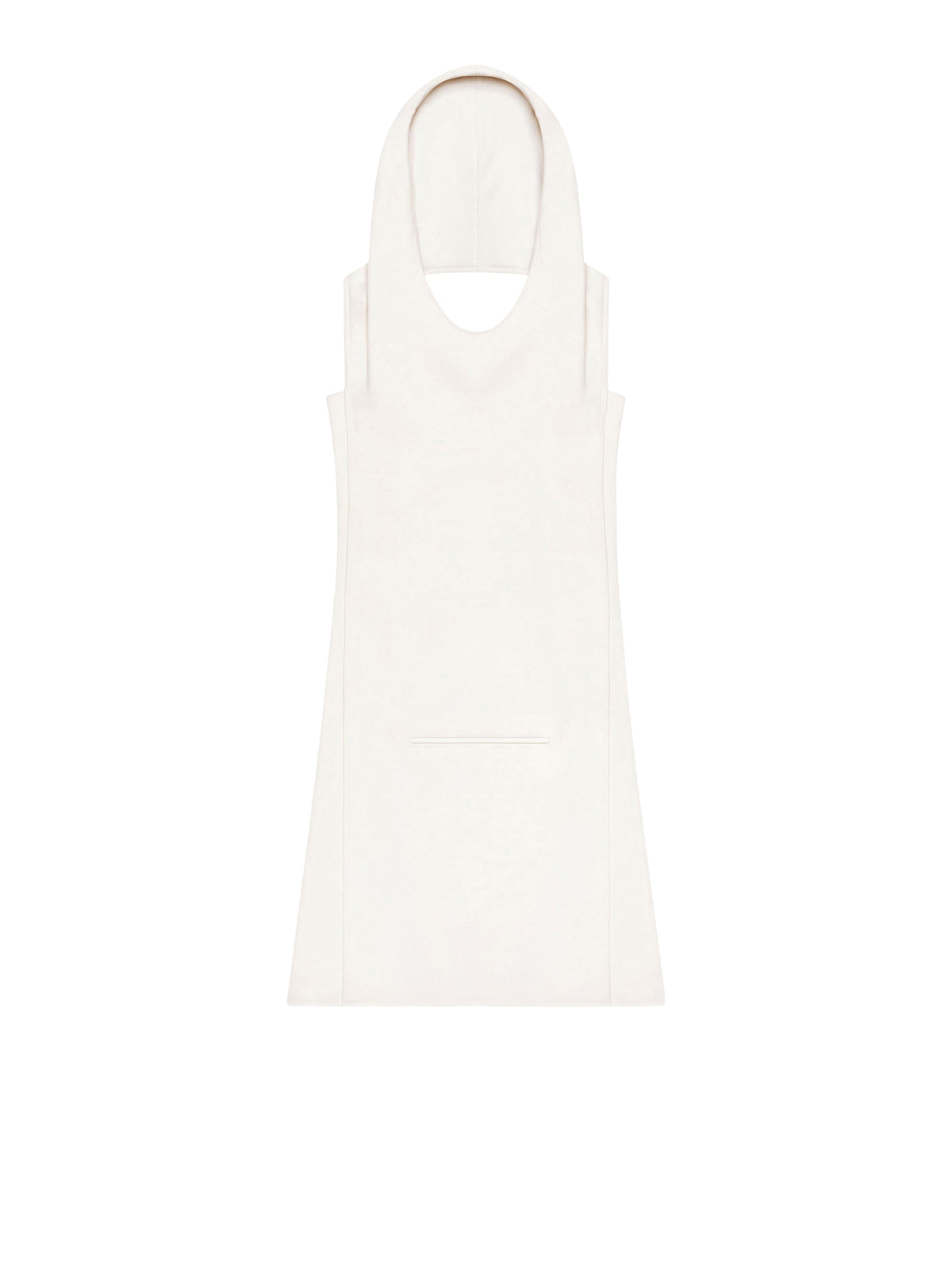 Oblique Space mini dress - Natural