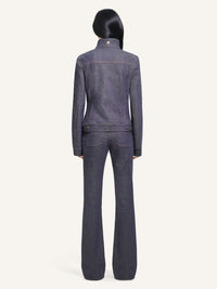 PRIX MARQUE : 150 / VESTE MOTORCYCLE EN DENIM
