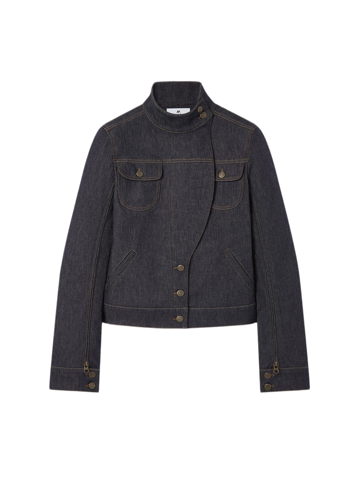 PRIX MARQUE : 150 / VESTE MOTORCYCLE EN DENIM