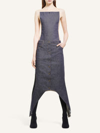 PREMIUM 17pcs NEW / JUPE LONGUE INVERSÉE EN DENIM