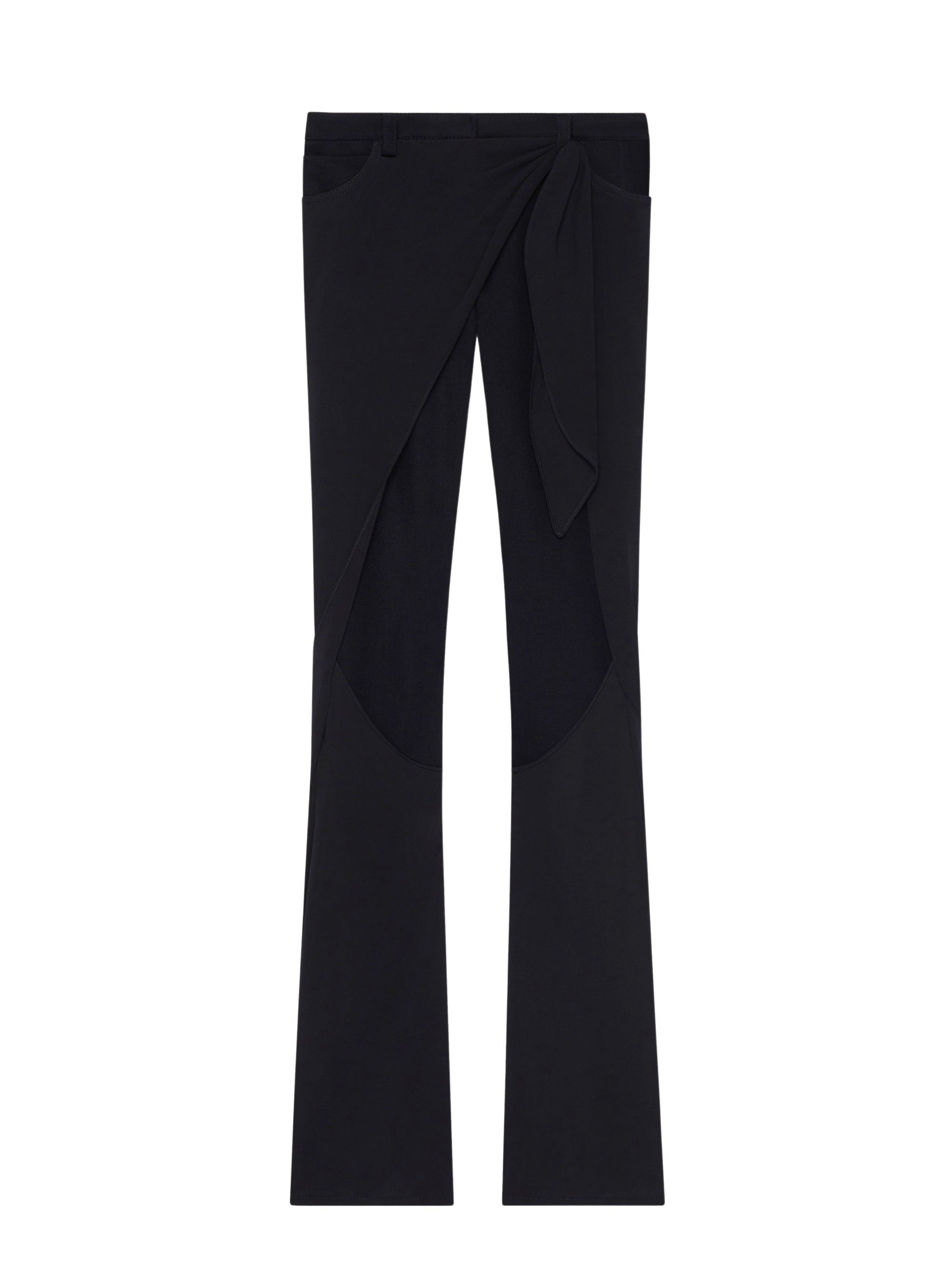 PREMIUM 11pcs NEW / PANTALON 5 POCHES EN DENIM ET DRAPÉ