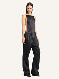PRIX MARQUE : 110 / CRINKLED SATIN ILLUSION BODYSUIT-36