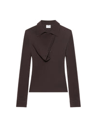 CHEMISE COL POLO OBLIQUE