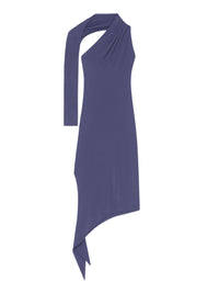 ROBE LONGUE SLASH EN CRÊPE
