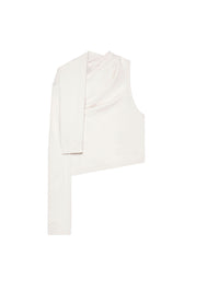 PREMIUM 37pcs NEW / SWEATSHIRT ASYMÉTRIQUE OFF SHOULDER - Oatmeal