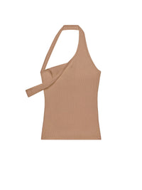 PREMIUM 48pcs NEW / DÉBARDEUR ASYMÉTRIQUE 90'S  CÔTELÉ - Dune