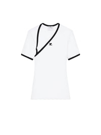 PREMIUM 93pcs NEW / T-SHIRT CONTRASTE SLASH