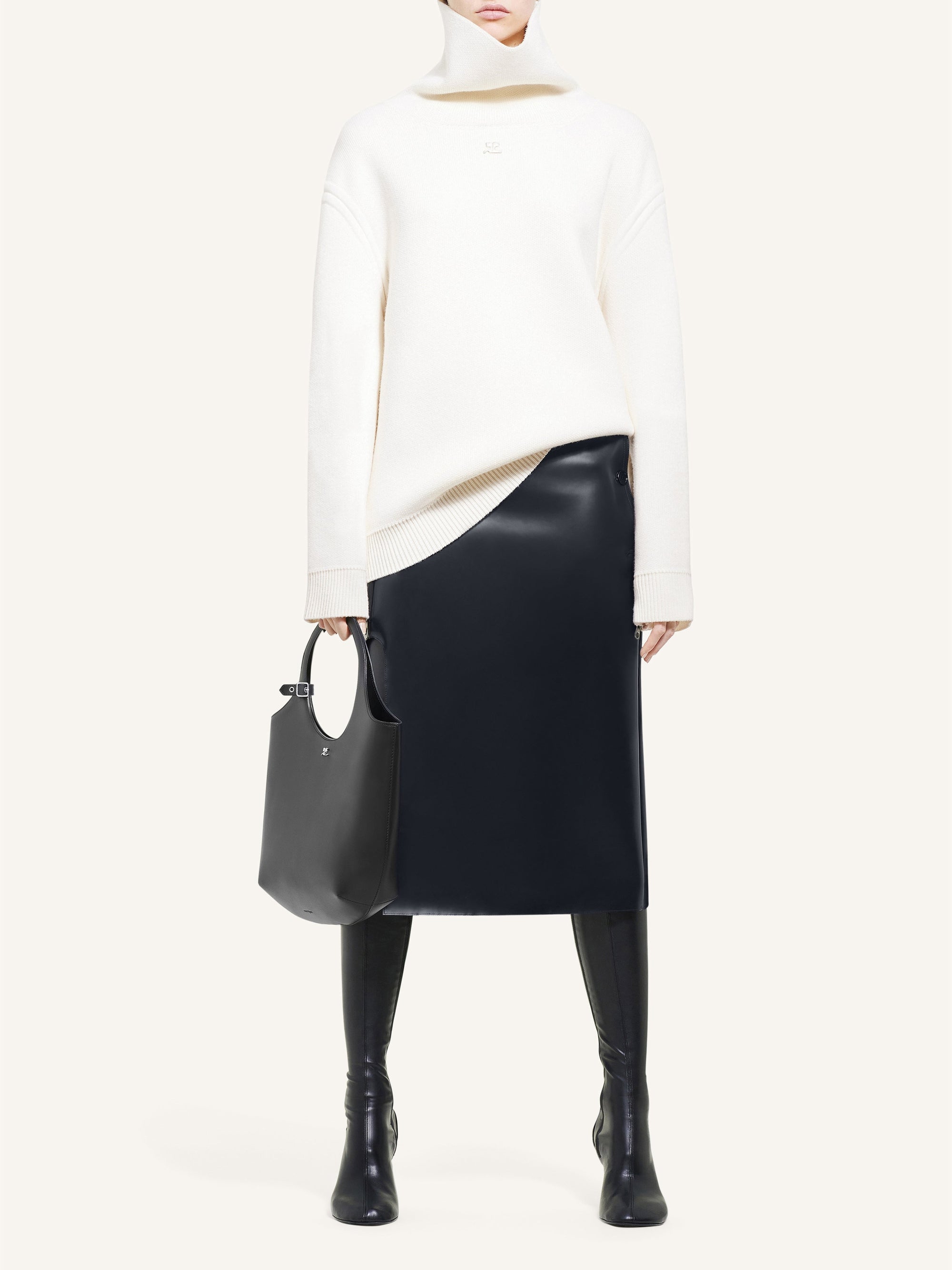 PREMIUM 35pcs NEW / COL CHEMINÉ OVERSIZE EN MAILLE
