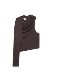 PREMIUM 34pcs NEW / PULL  OFF SHOULDER EN  MAILLE FINE - Chocolate