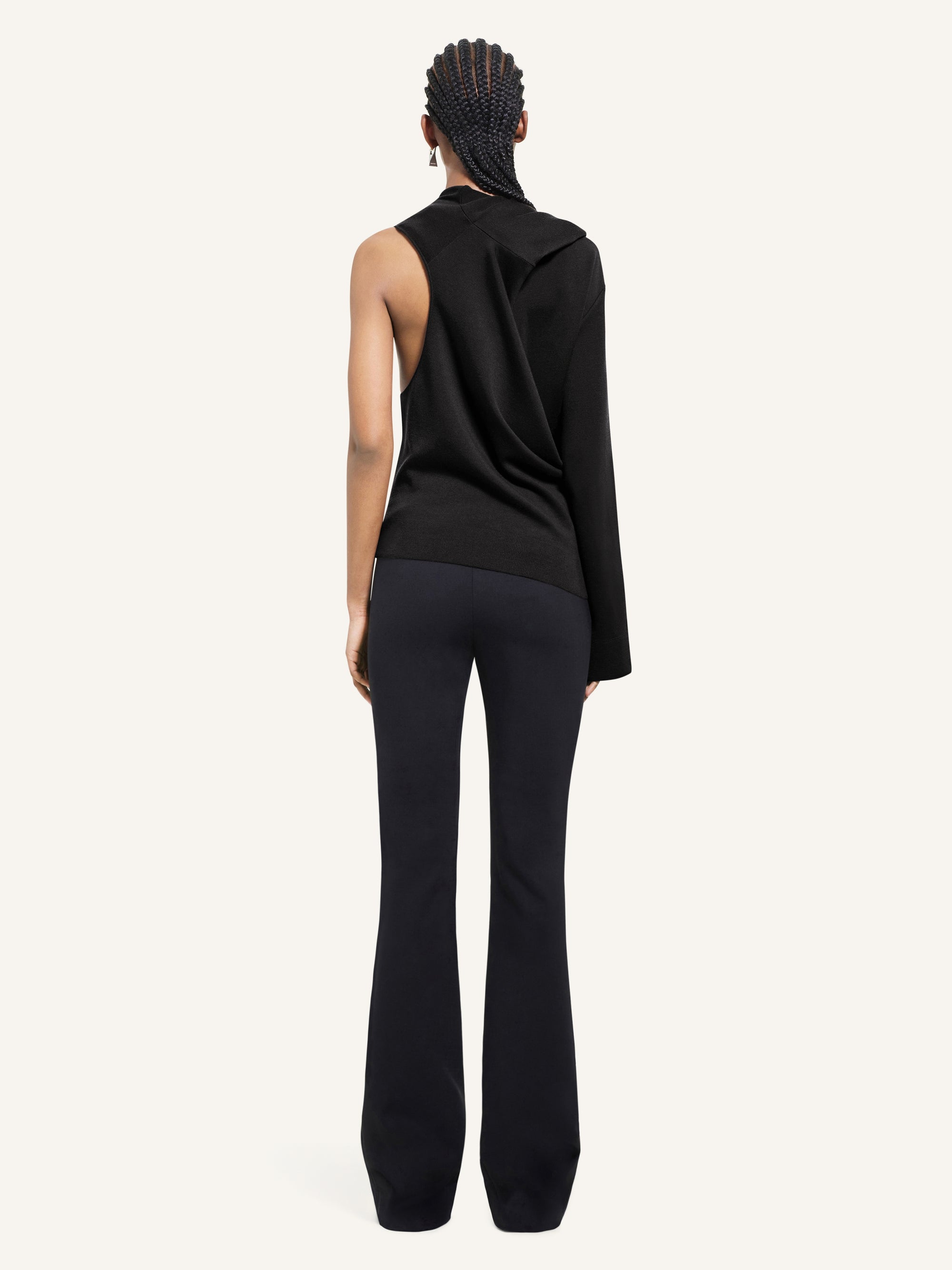 PREMIUM 27pcs NEW / PULL  OFF SHOULDER EN  MAILLE FINE - Black