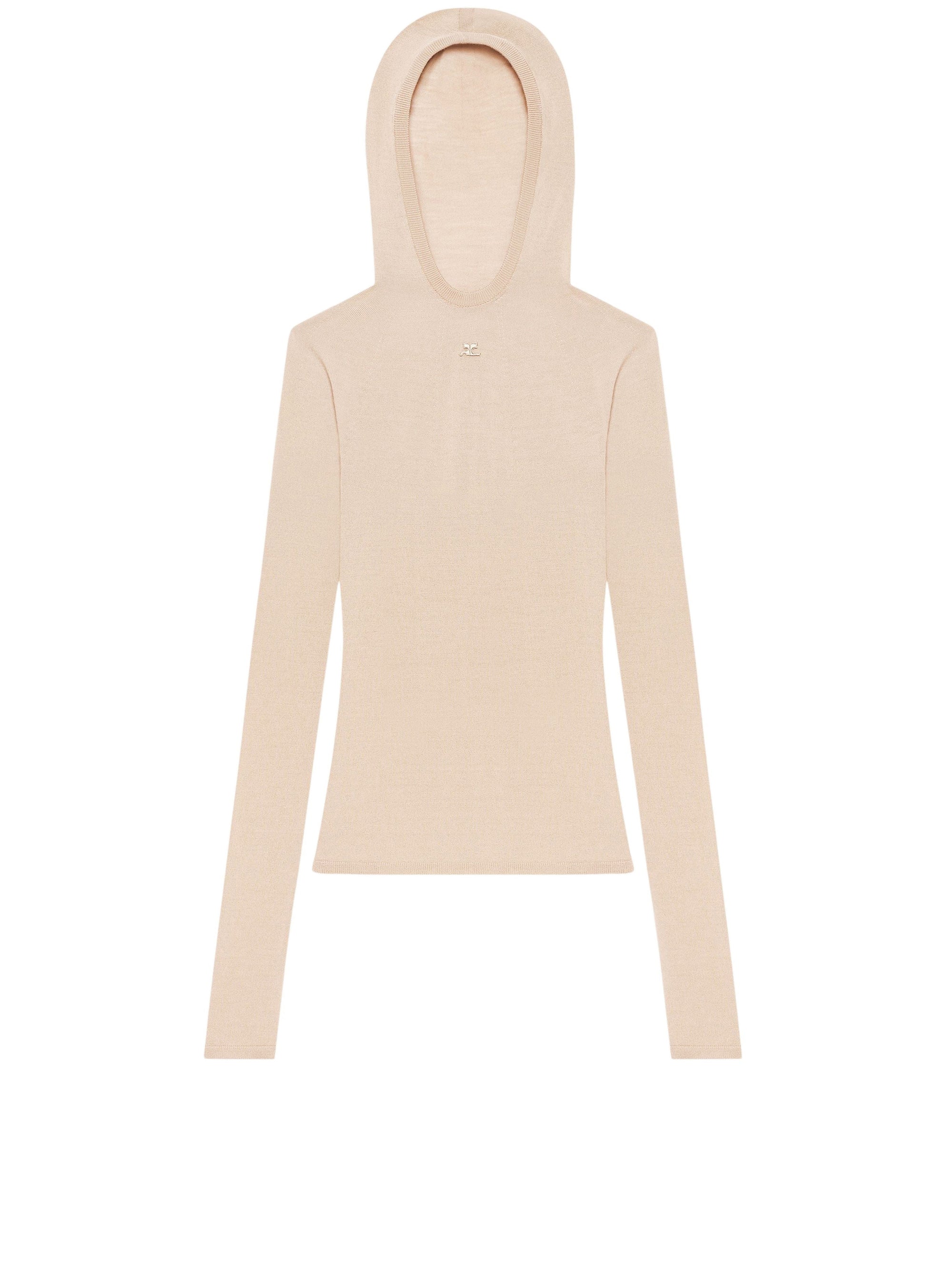 PREMIUM 19pcs NEW / PULL À CAPUCHE EN  MAILLE FINE - Dune