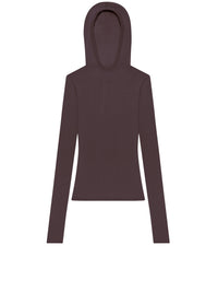 PREMIUM 18pcs NEW / PULL À CAPUCHE EN  MAILLE FINE - Chocolate