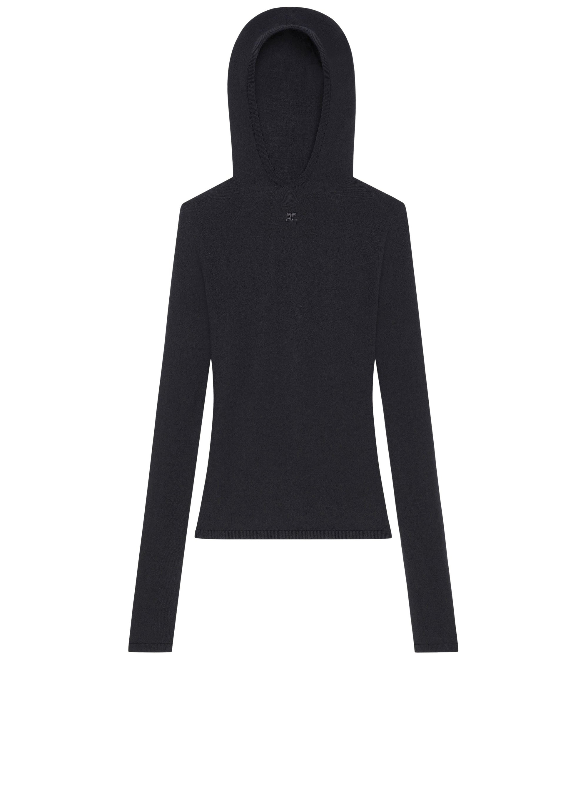 PREMIUM 30pcs NEW / PULL À CAPUCHE EN  MAILLE FINE - Black
