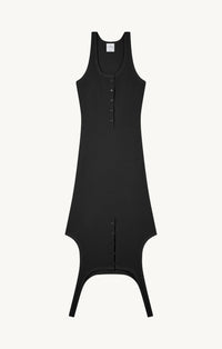 ROBE MIDI INVERSÉE EN MAILLE LÉGÈ RE