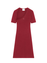 MINI ROBE SLASH EN MAILLE
