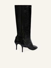 PREMIUM 28pcs NEW / BOTTES OBLIQUE EN VINYLE - Black