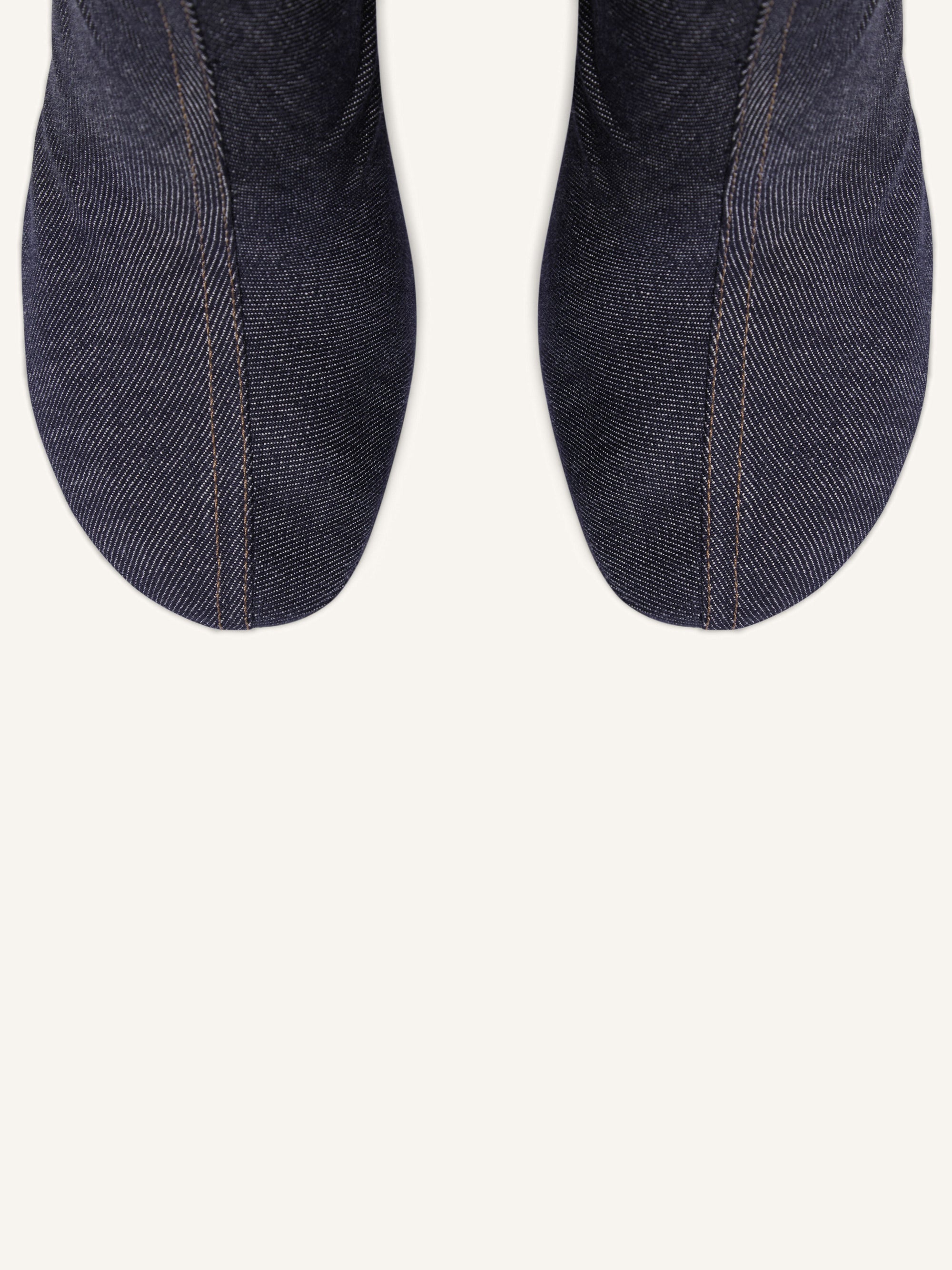 PREMIUM 50pcs NEW / BOTTES OBLIQUE EN DENIM - Dark Heather Grey