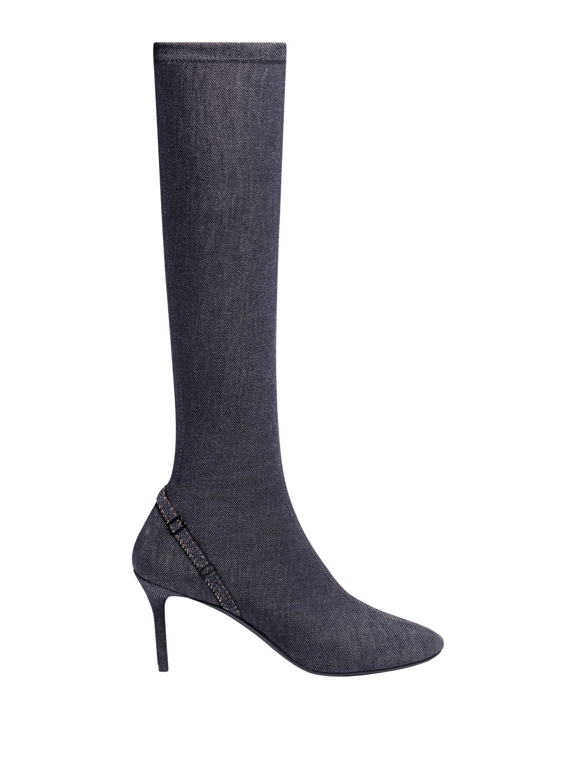 PREMIUM 50pcs NEW / BOTTES OBLIQUE EN DENIM - Dark Heather Grey