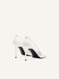 PREMIUM 34pcs NEW / ESCARPINS OBLIQUE EN CUIR - Heritage white