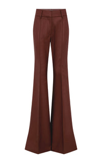 Burnt Sienna / Pantalon Rhein en lin - Burnt Sienna