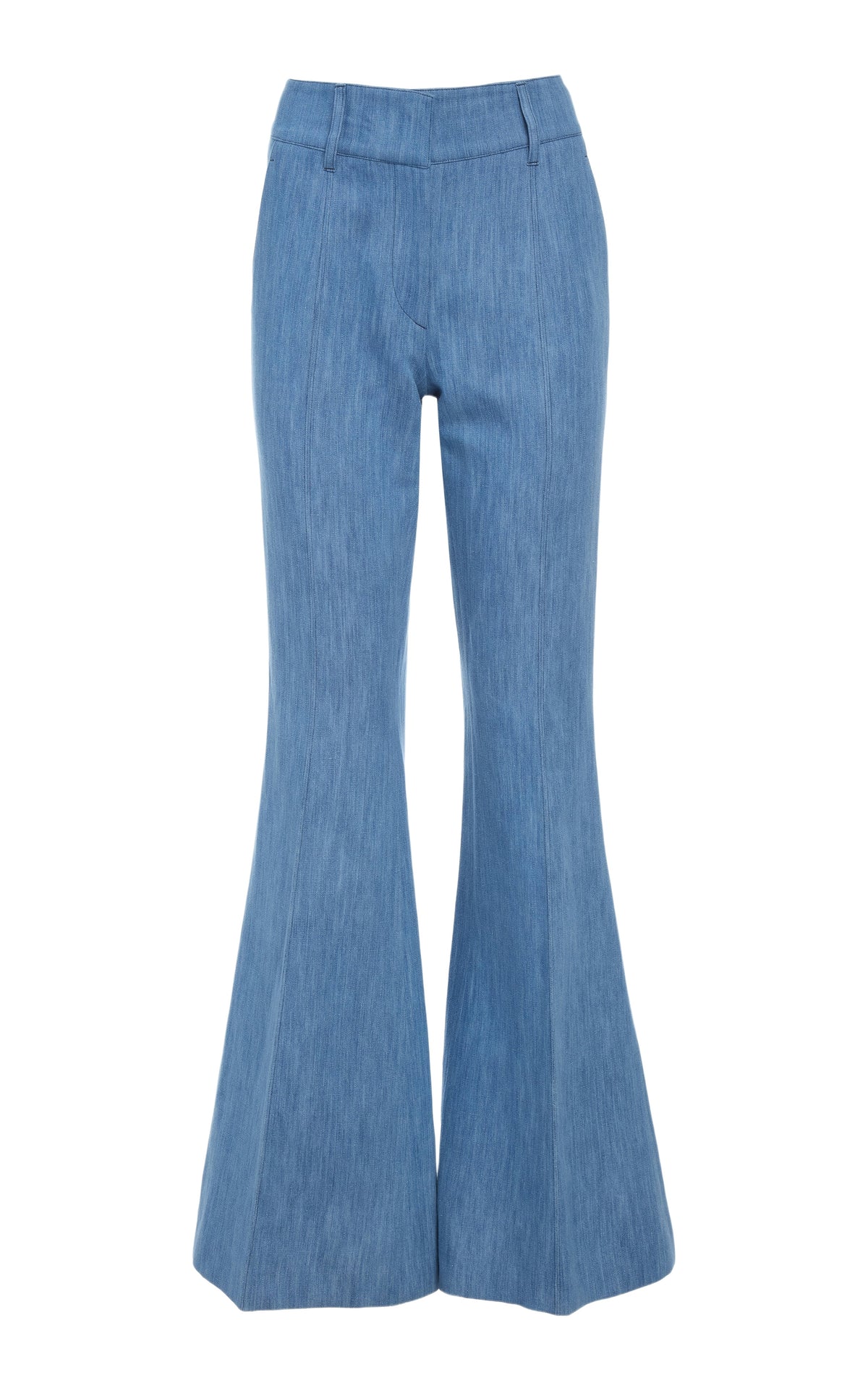 Medium Blue / Pantalon Rhein en coton et lin - Medium Blue