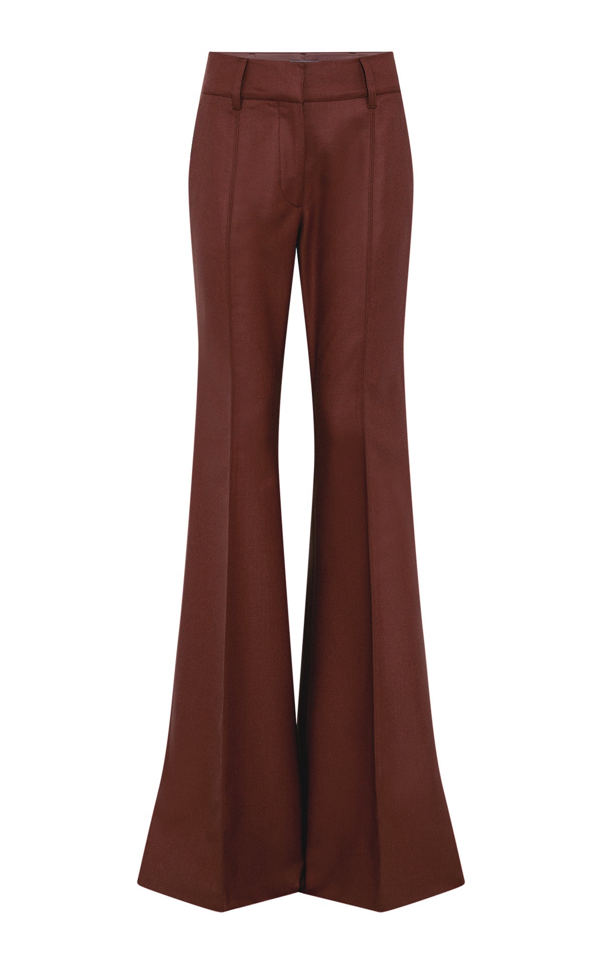 Rhein Pant en terre de sienne brûlée heavy lin sergé