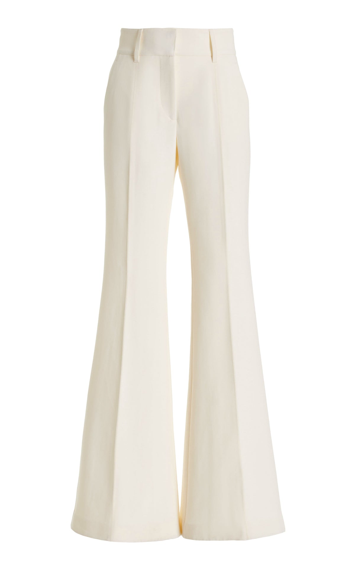 Rhein Pant en ivoire heavy lin sergé