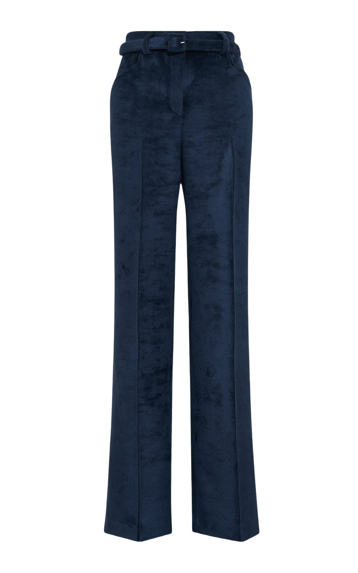 Norman silk trousers - Cobalt