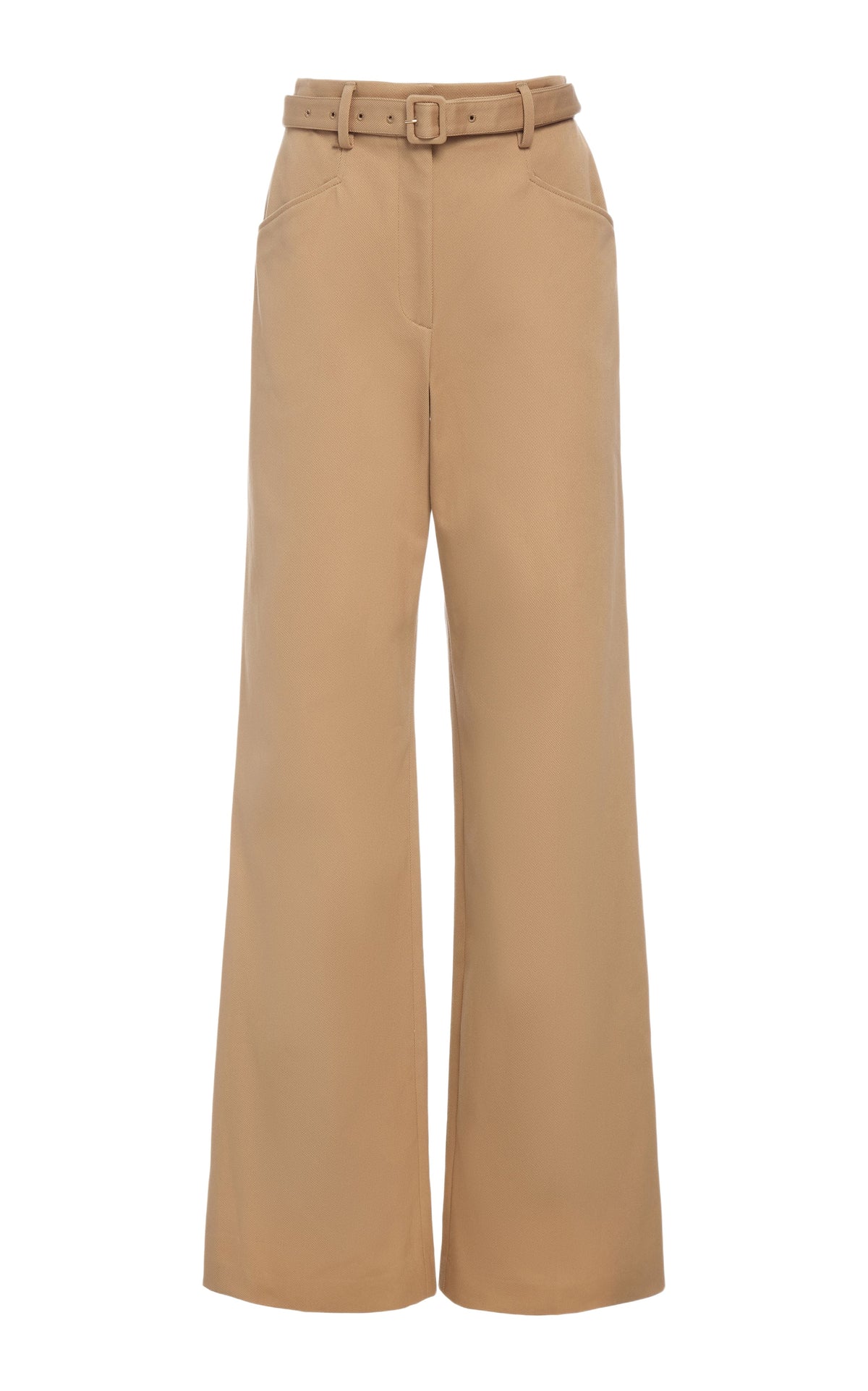 Camel / Pantalon Norman en coton - Camel