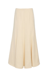Ivory / Jupe Selma en soie - Ivory