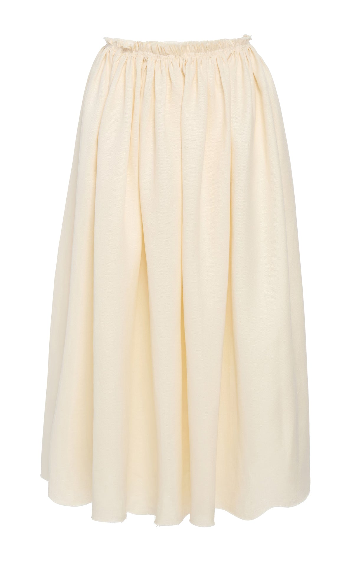 Ivory / Jupe Chiara en lin - Ivory