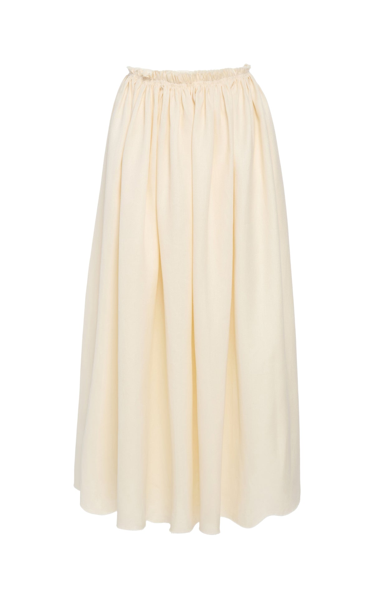 Ivory / Jupe Chiara en lin - Ivory