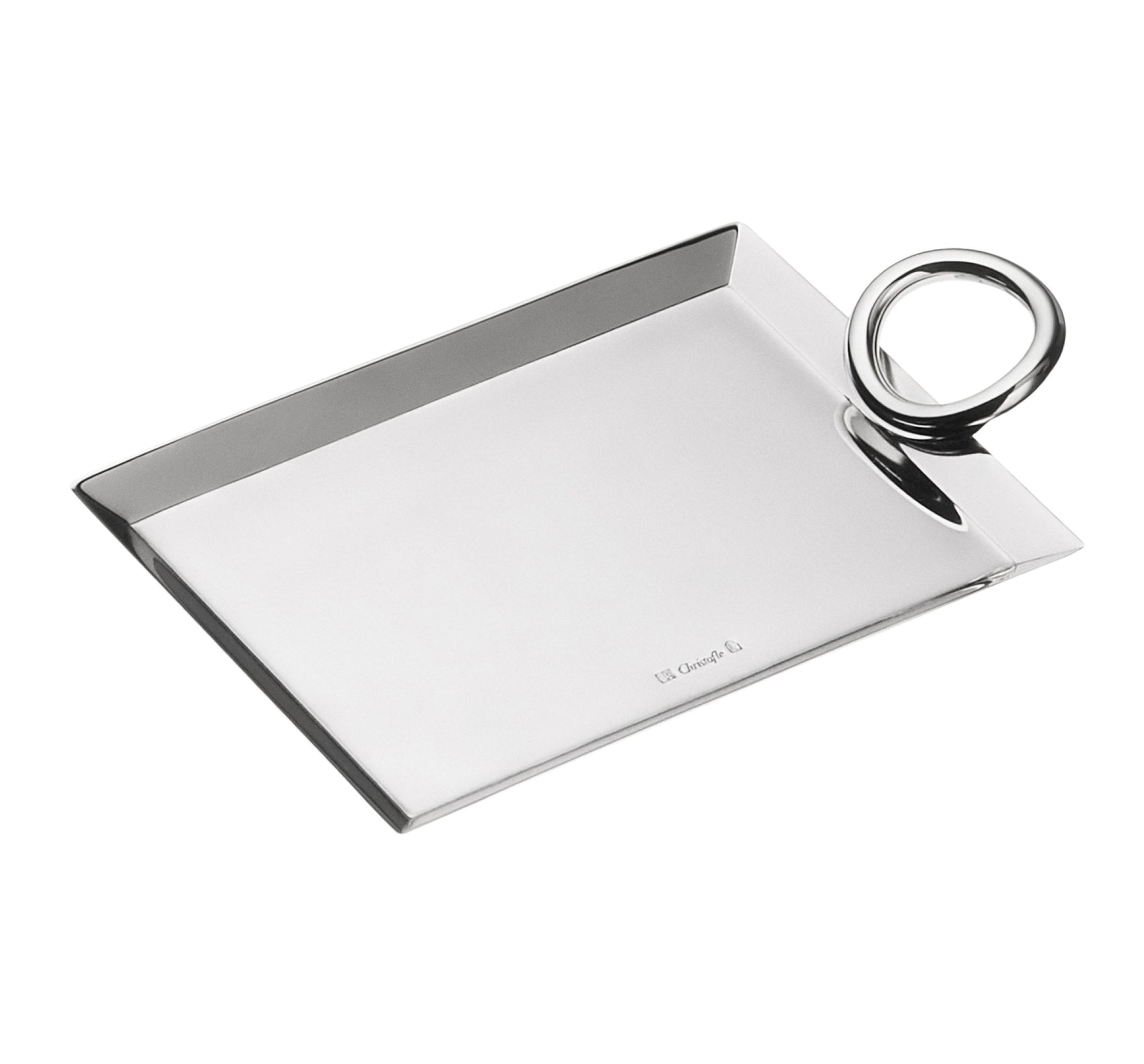 Business card trays - Silver Plated
