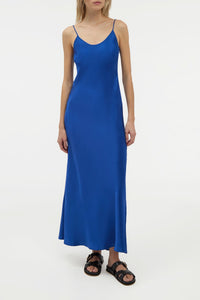 Jesaba Dress en ivoire super double satin