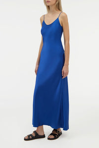 Jesaba Dress en ivoire super double satin