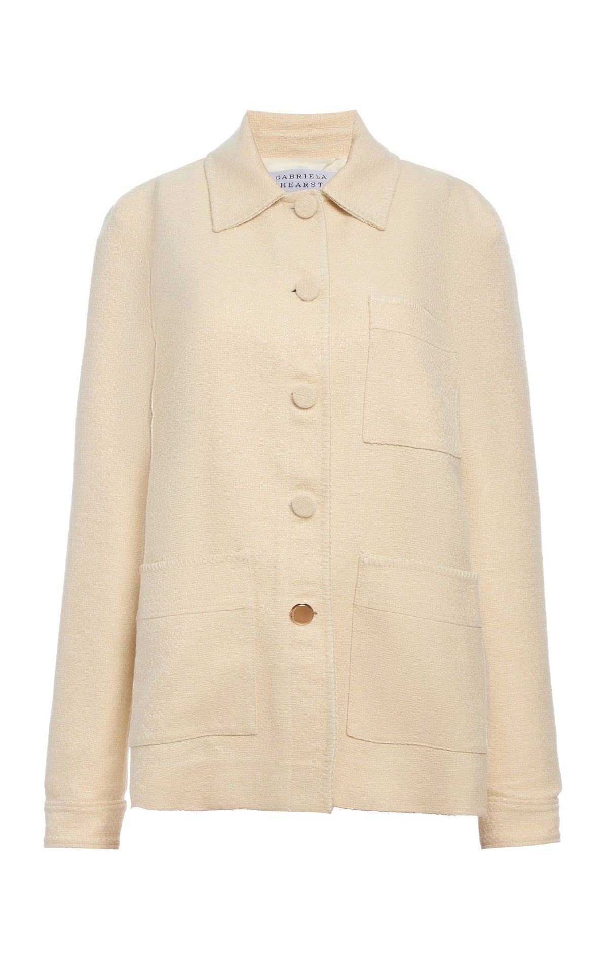 Ivory / Veste Ulu en soie - Ivory