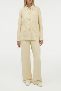 Ivory / Veste Ulu en soie - Ivory