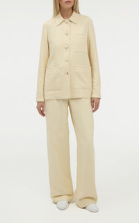 Ivory / Veste Ulu en coton - Ivory