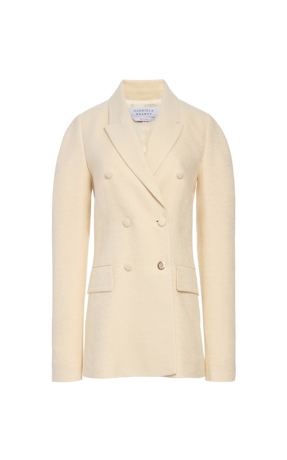 Sedna silk blazer jacket - Ivory
